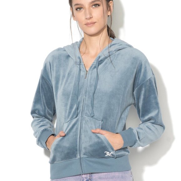 Juicy Couture Tops - Juicy Couture Juicy Mania Sunset Velour Hoodie